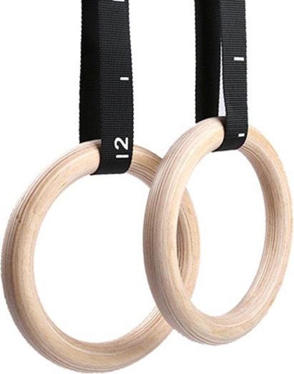 Houten CrossFit Gym Ringen (32MM) |  ®